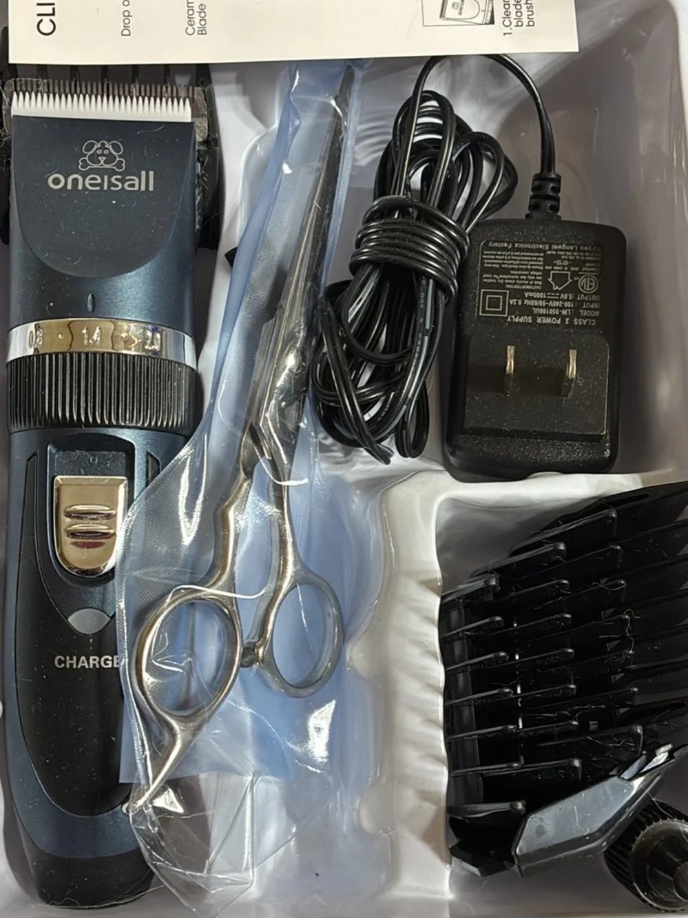 Professional Dog Clipper - White